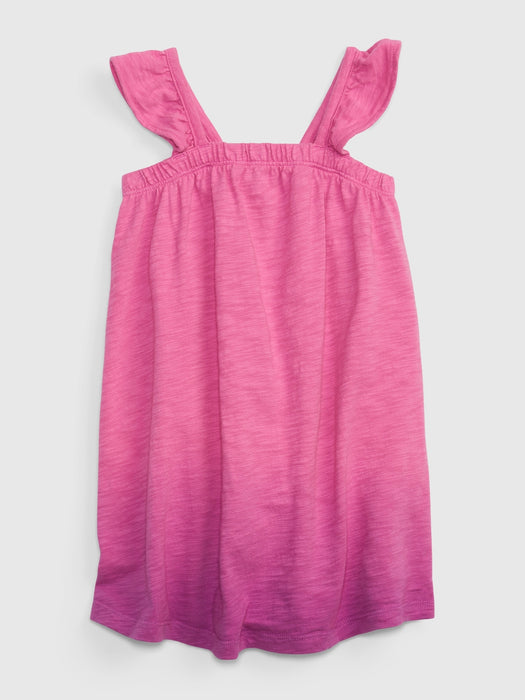 Toddler Flutter Tank Dress - pink