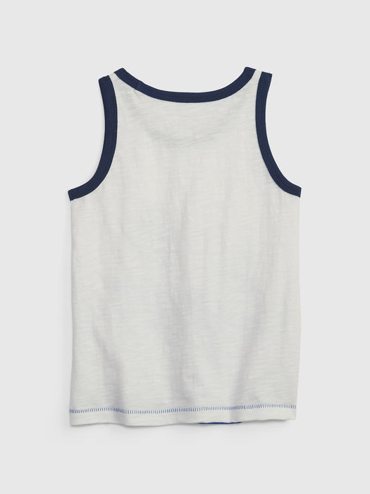 Toddler Graphic Tank Top - new off white