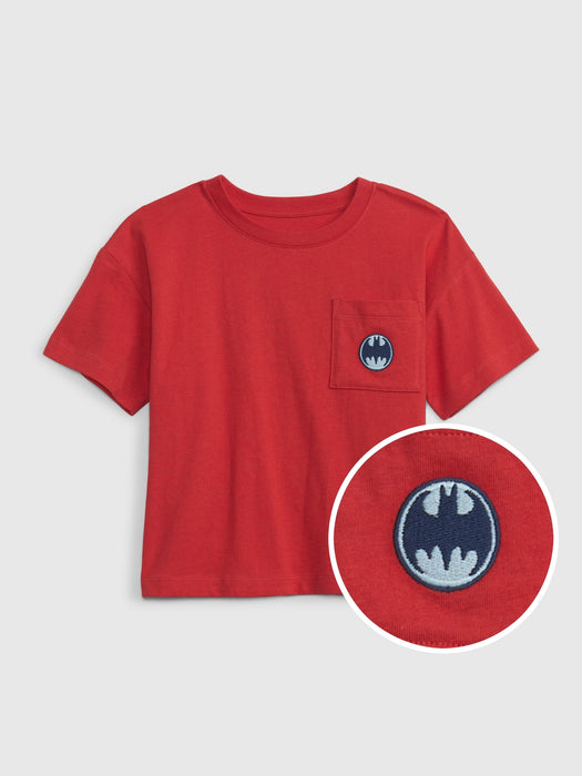 babyGap &#124 DC&#153 Relaxed Pocket T-Shirt - bird of paradise red