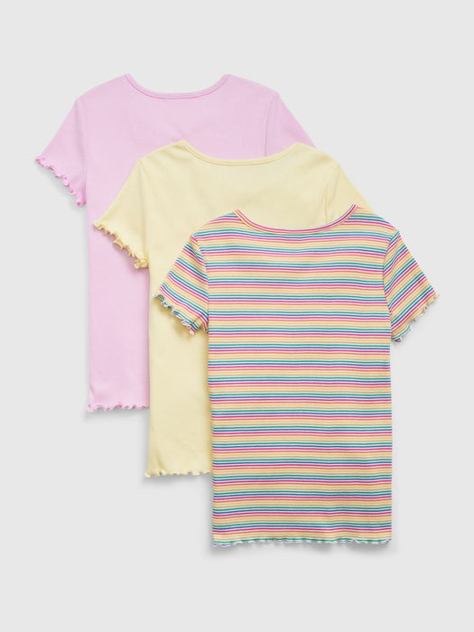 Kids Rib T-Shirt (3-Pack)