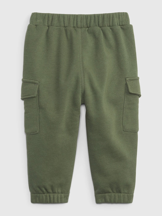 Baby Pull-On Cargo Pants - cypress green