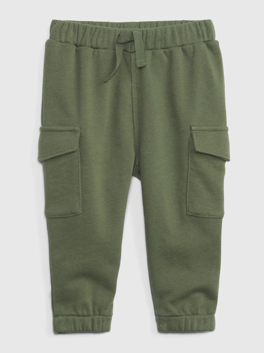 Baby Pull-On Cargo Pants - cypress green