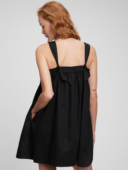 Tie-Back Babydoll Dress