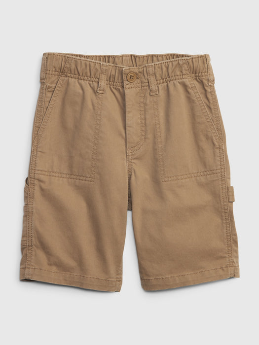 Kids Utility Shorts - maple sugar