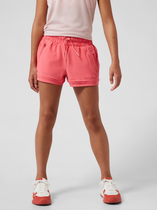 Athleta Girl Road Trippin' Short - Coral Petal