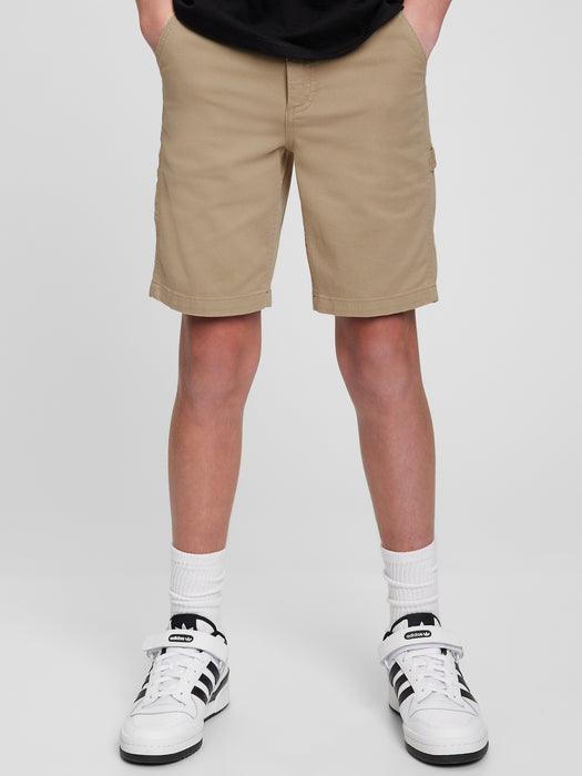 Teen Utility Shorts - khaki