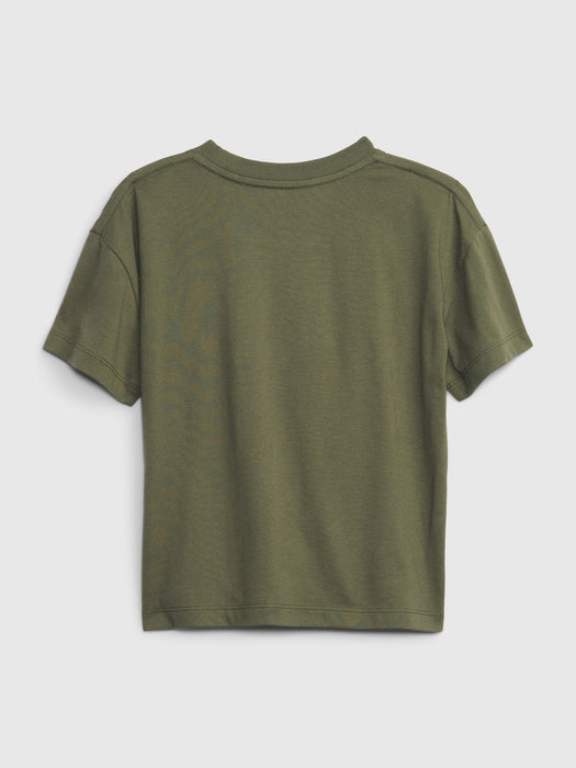 babyGap &#124 Peanuts Snoopy Graphic T-Shirt - army jacket green