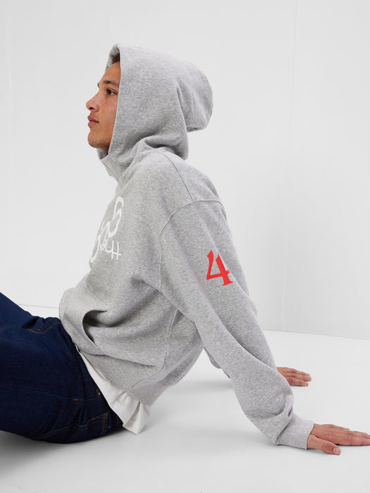 Gap &#215 Stranger Things Adult Upside Down Gap Logo Hoodie