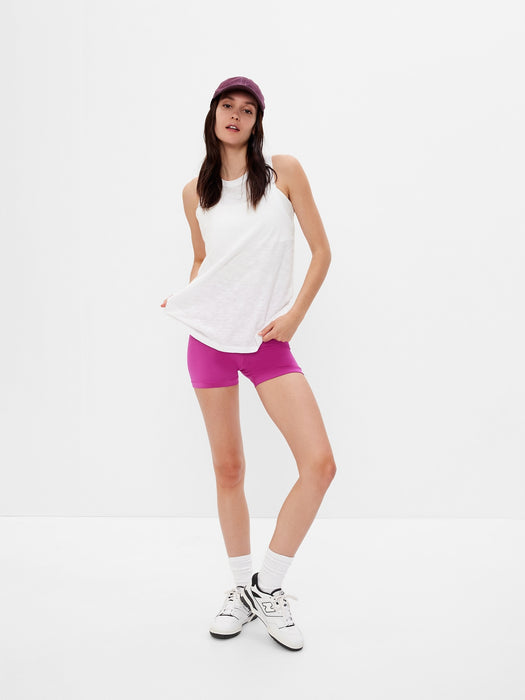 100% Organic Cotton Slub Tank Top - optic white