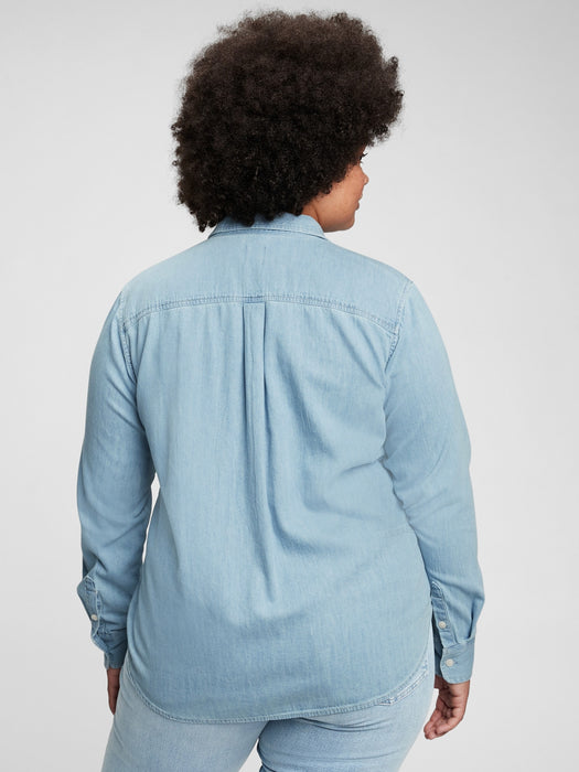 100% Organic Cotton Perfect Denim Shirt