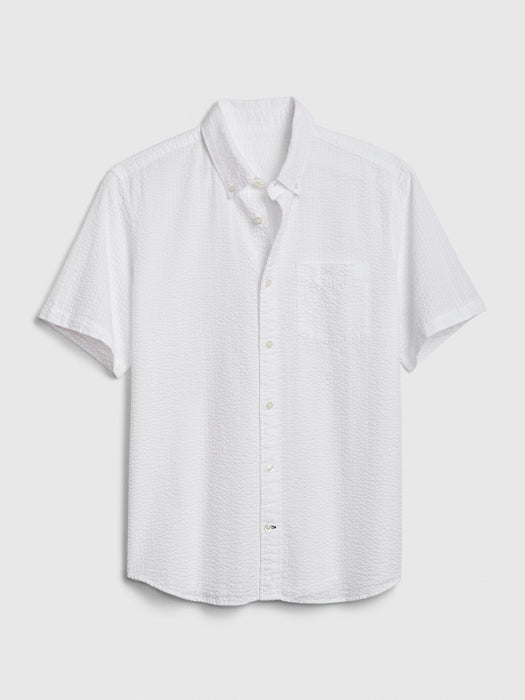 Seersucker Short Sleeve Shirt