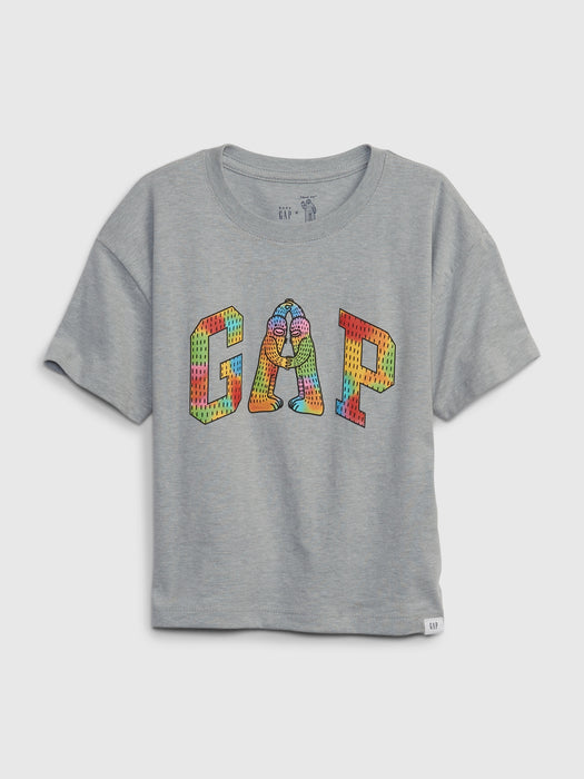 Gap &#215 Frank Ape Toddler Graphic T-Shirt - grey heather