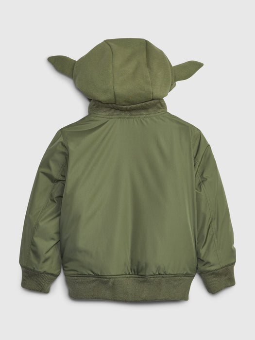 babyGap &#124 Star Wars&#153 Grogu&#153 Bomber Jacket