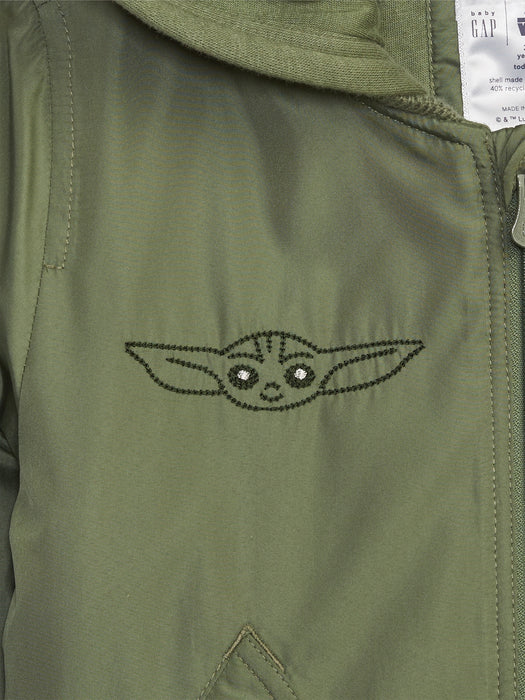 babyGap &#124 Star Wars&#153 Grogu&#153 Bomber Jacket