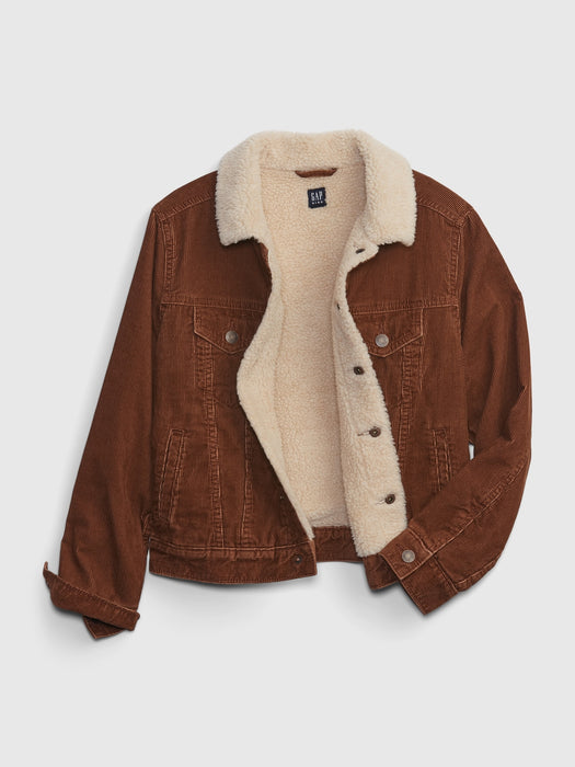 Kids Icon Corduroy Jacket with Washwell