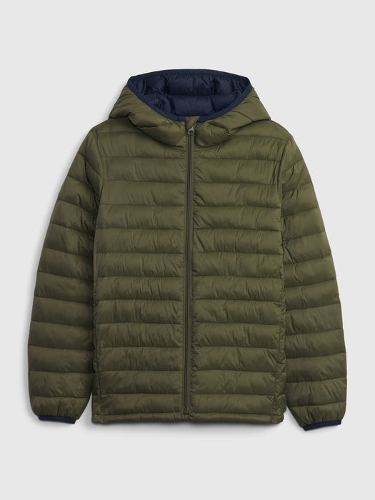 Kids 100% Recycled Lightweight Puffer Jacket