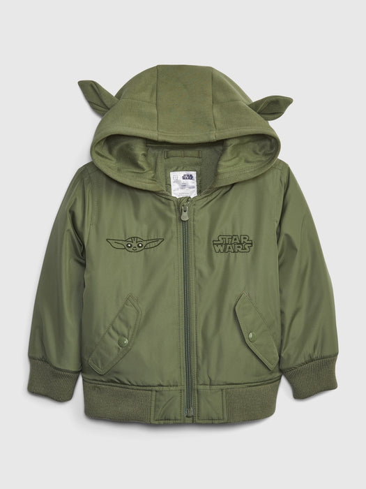 babyGap &#124 Star Wars&#153 Grogu&#153 Bomber Jacket