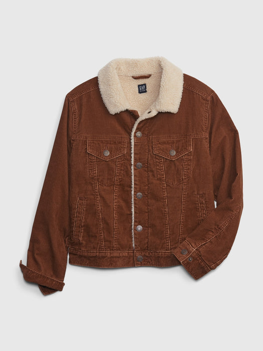 Kids Icon Corduroy Jacket with Washwell