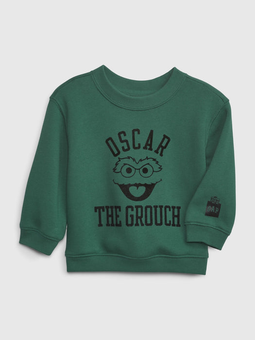 babyGap &#124 Sesame Street Graphic Sweatshirt - bistro green