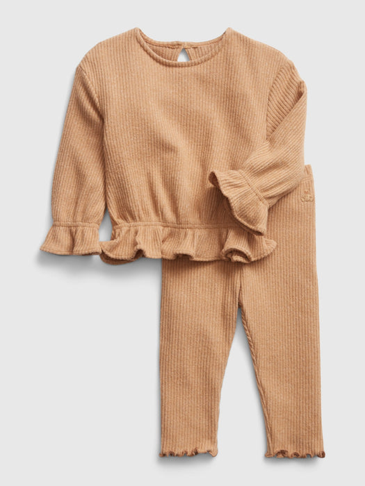 Baby Rib Two-Piece Outfit Set