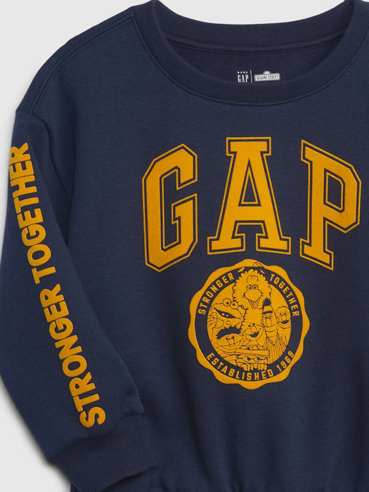 babyGap &#124 Sesame Street Sweatshirt - tapestry navy blue