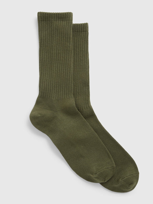 Organic Cotton Crew Socks