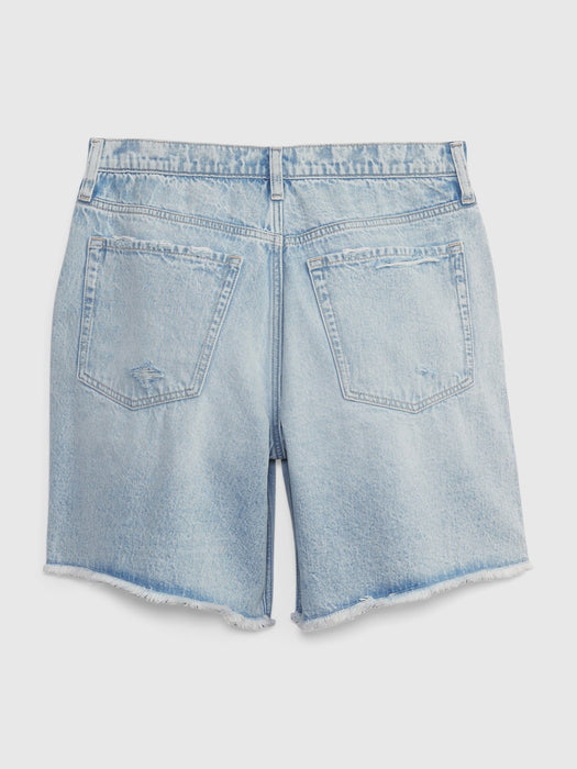 Teen Low Stride Shorts with Washwell - medium wash