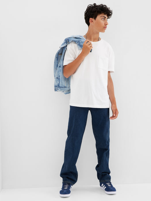 Teen Original Fit Jeans with Washwell - dark wash