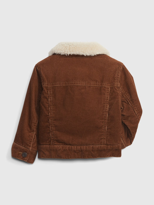 Baby Sherpa-Lined Corduroy Jacket