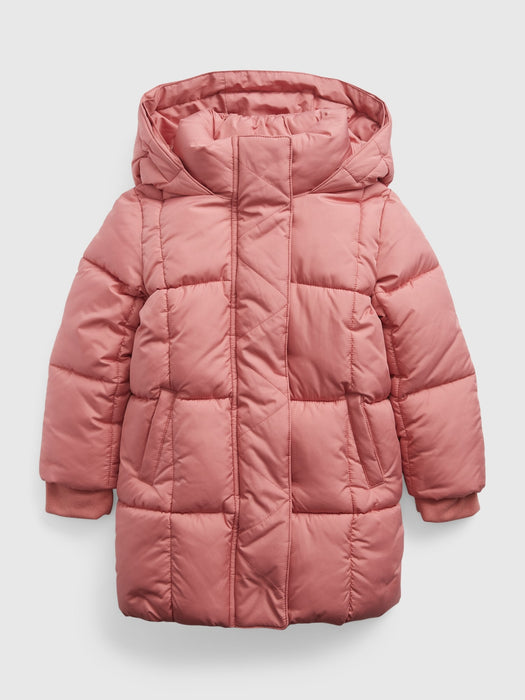 Toddler Heavy Weight Parka Jacket - deco rose pink