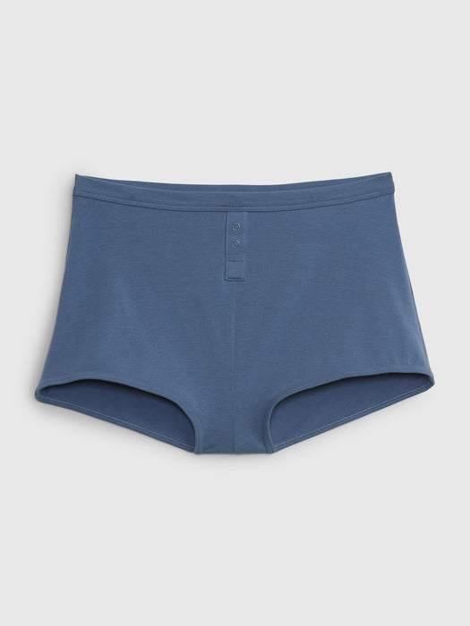 Organic Cotton Shorty - bainbridge blue