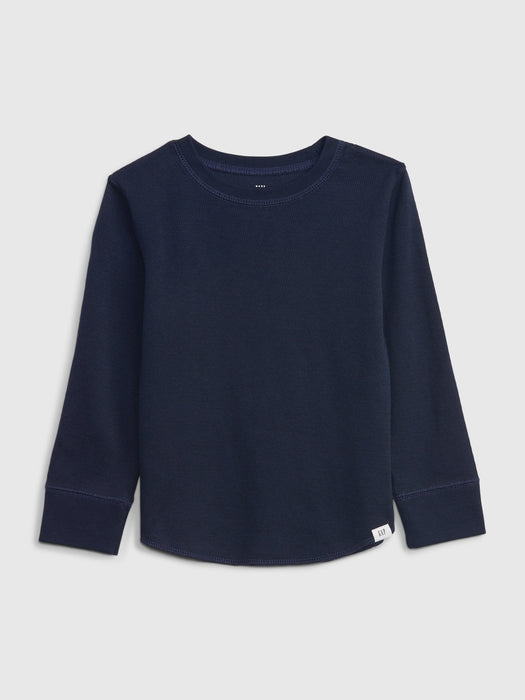 Toddler Waffle T-Shirt - tapestry navy blue