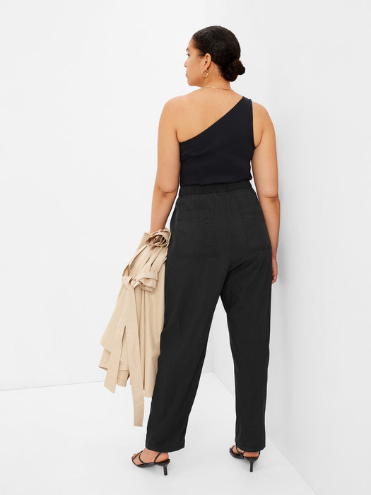 TENCEL&#153 Lyocell High Rise Pull-On Pants with Washwell