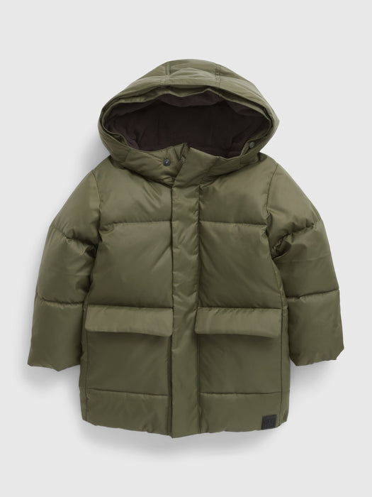 Toddler Heavy Weight Parka Jacket - army jacket green