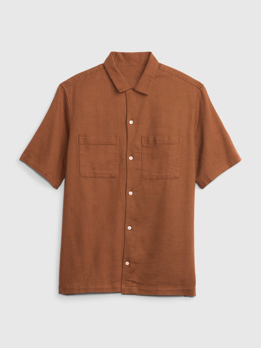 Vacay Shirt - bright brown