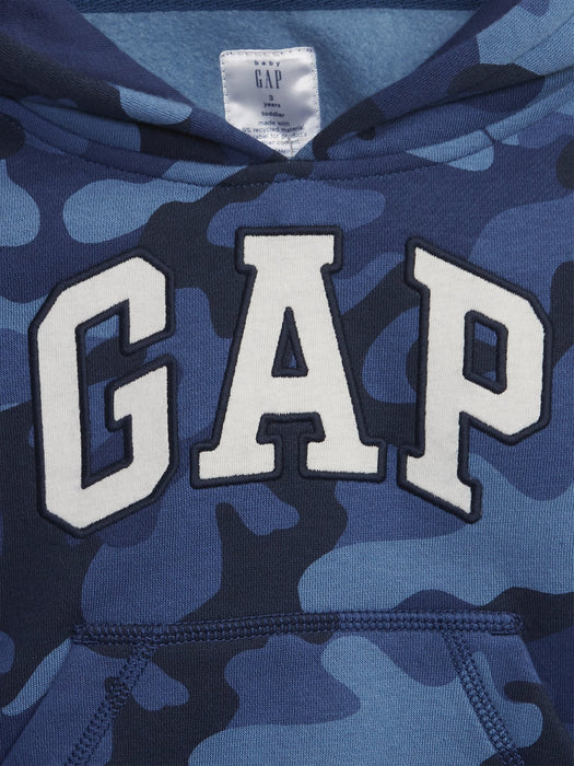 Toddler Gap Logo Fleece Hoodie - blue camo