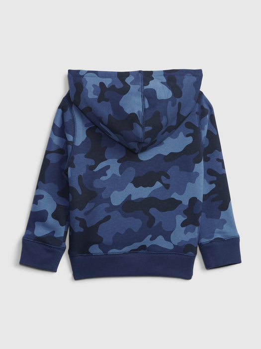 Toddler Gap Logo Fleece Hoodie - blue camo