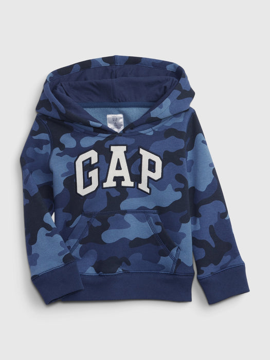 Toddler Gap Logo Fleece Hoodie - blue camo