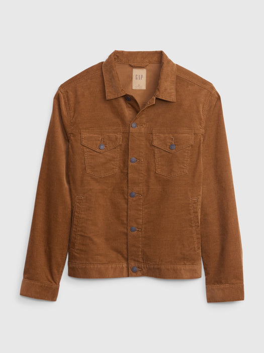 Classic Icon Corduroy Jacket - bright brown