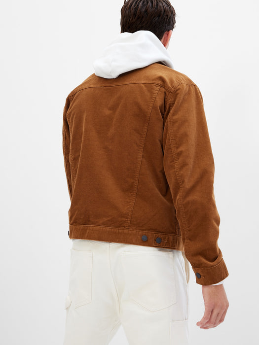 Classic Icon Corduroy Jacket - bright brown