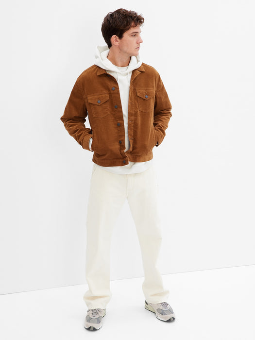 Classic Icon Corduroy Jacket - bright brown