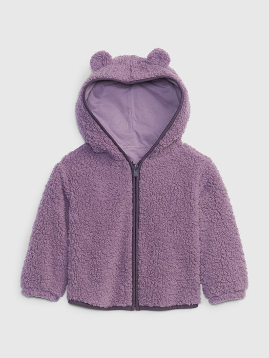 Toddler Sherpa Bear Hoodie