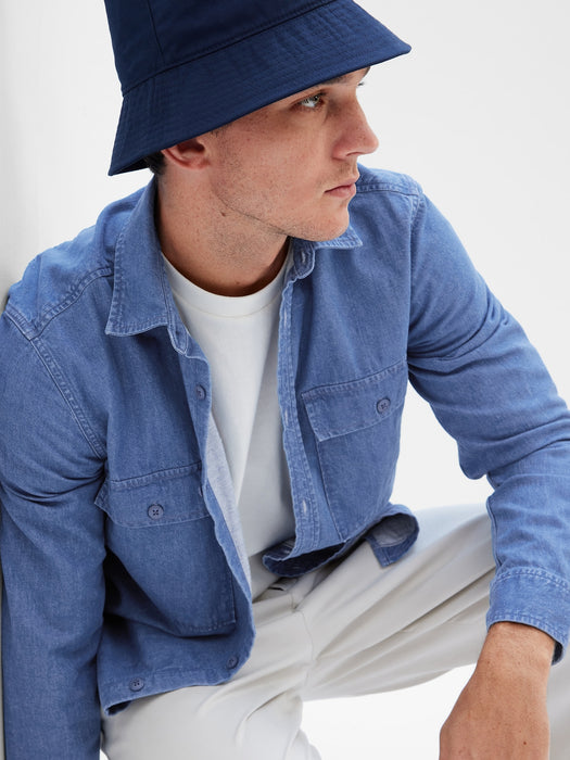 Denim Shirt with Washwell