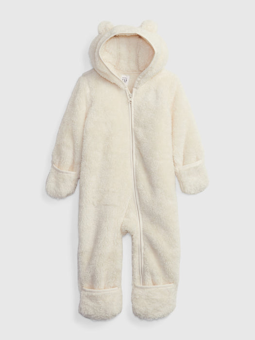 Baby Footless Sherpa One-Piece