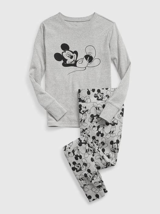 GapKids &#124 Disney  100% Organic Cotton Mickey Mouse PJ Set