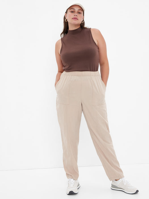 TENCEL&#153 Lyocell High Rise Pull-On Pants with Washwell