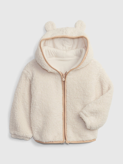 Toddler Sherpa Bear Hoodie