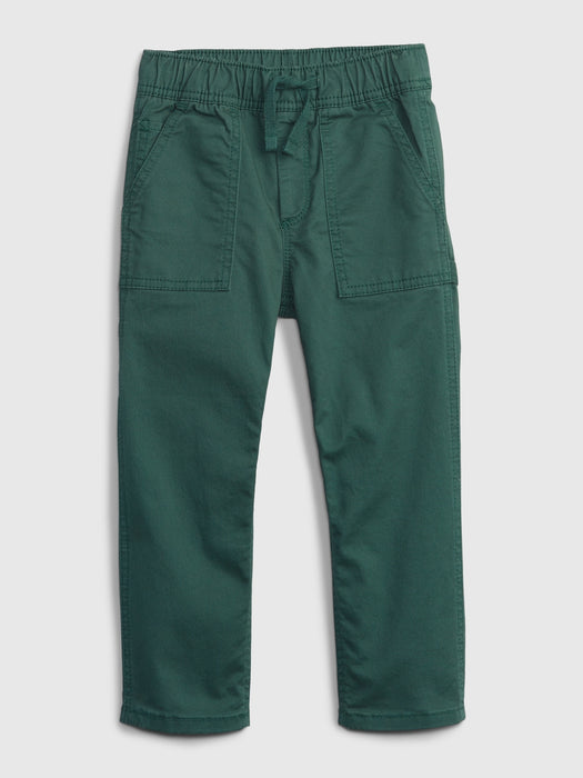 Toddler Pull-On Carpenter Pants - bistro green
