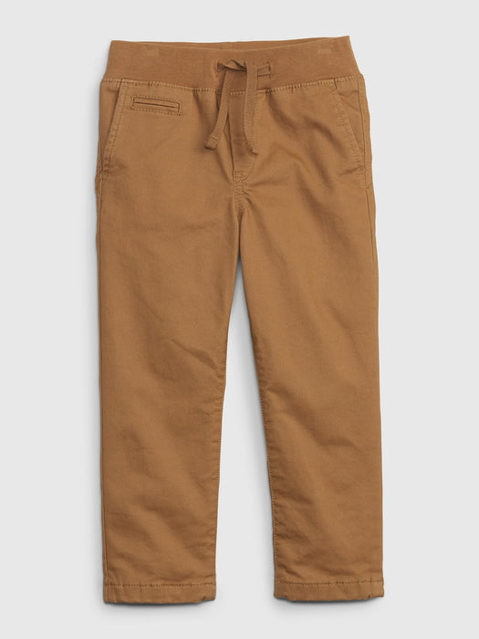 Toddler Lined Khakis with Washwell