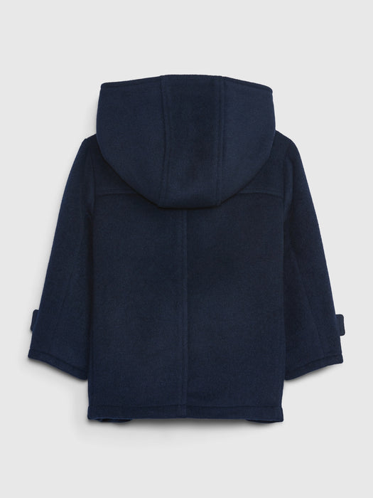 Toddler Duffel Coat - blue